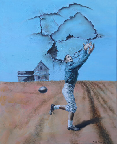 Very close by Rudolf Kosow, Painting for Sale on Select