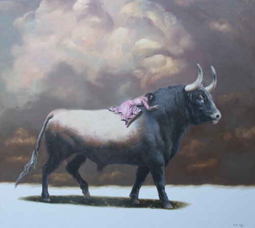 Guardian by Rudolf Kosow, Painting for Sale on Select