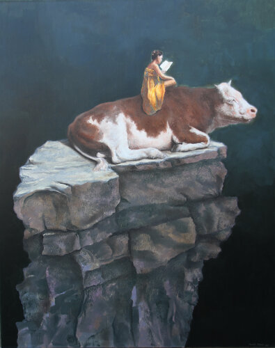Atop by Rudolf Kosow, Painting for Sale on Select