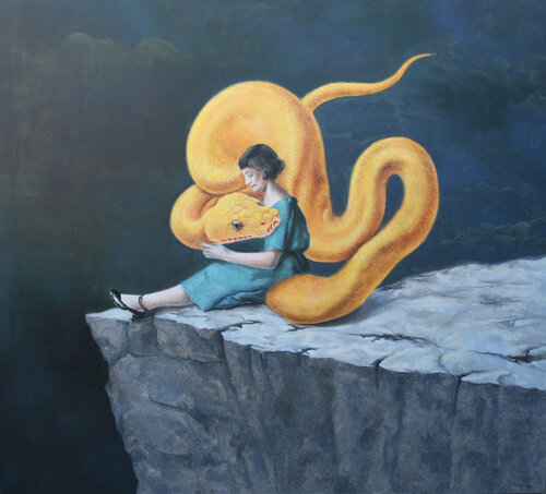 Mind Blowing by Rudolf Kosow, Painting for Sale on Select