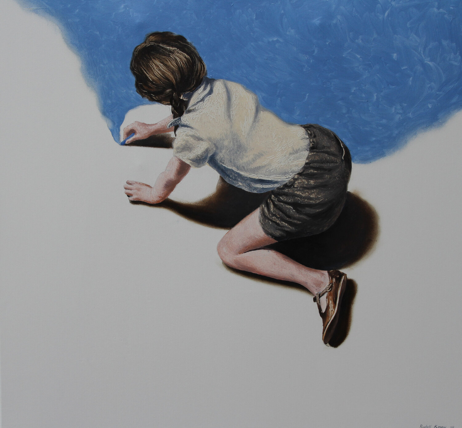 Creativ Rush Rudolf Kosow Original painting for sale