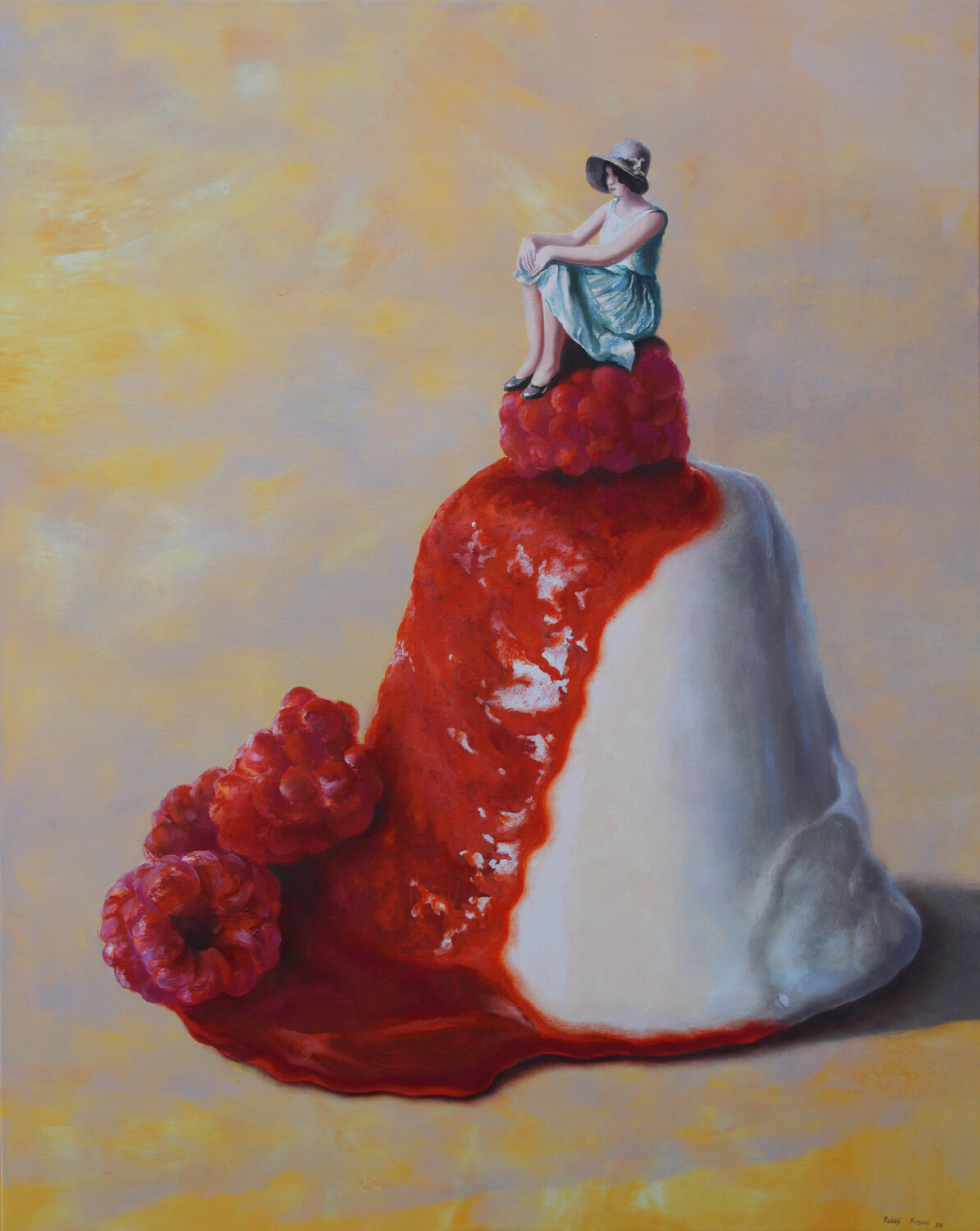 On Top Rudolf Kosow Original painting for sale