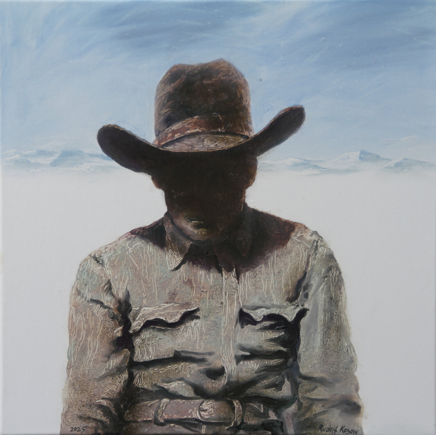 Film Still #1 Rudolf Kosow Original painting for sale
