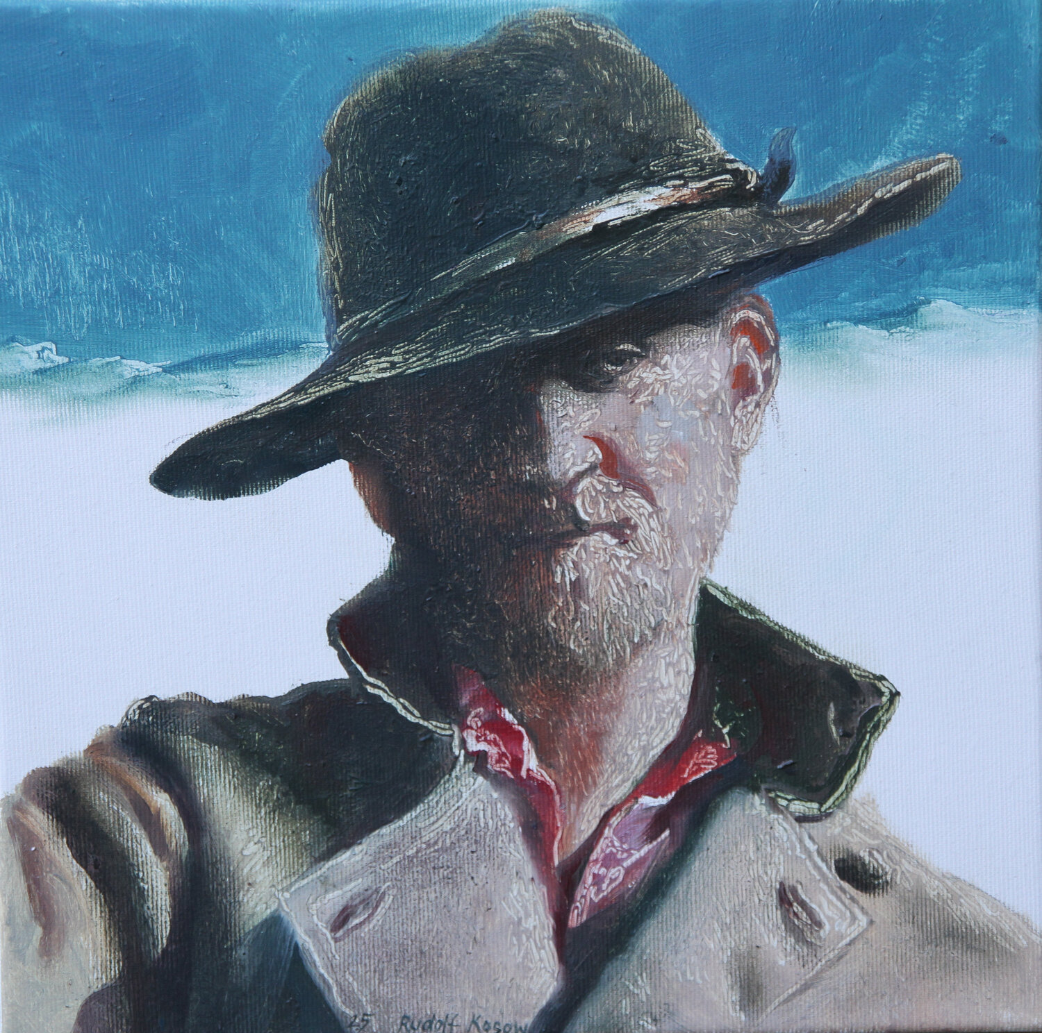 Film Still #6 Rudolf Kosow Original painting for sale