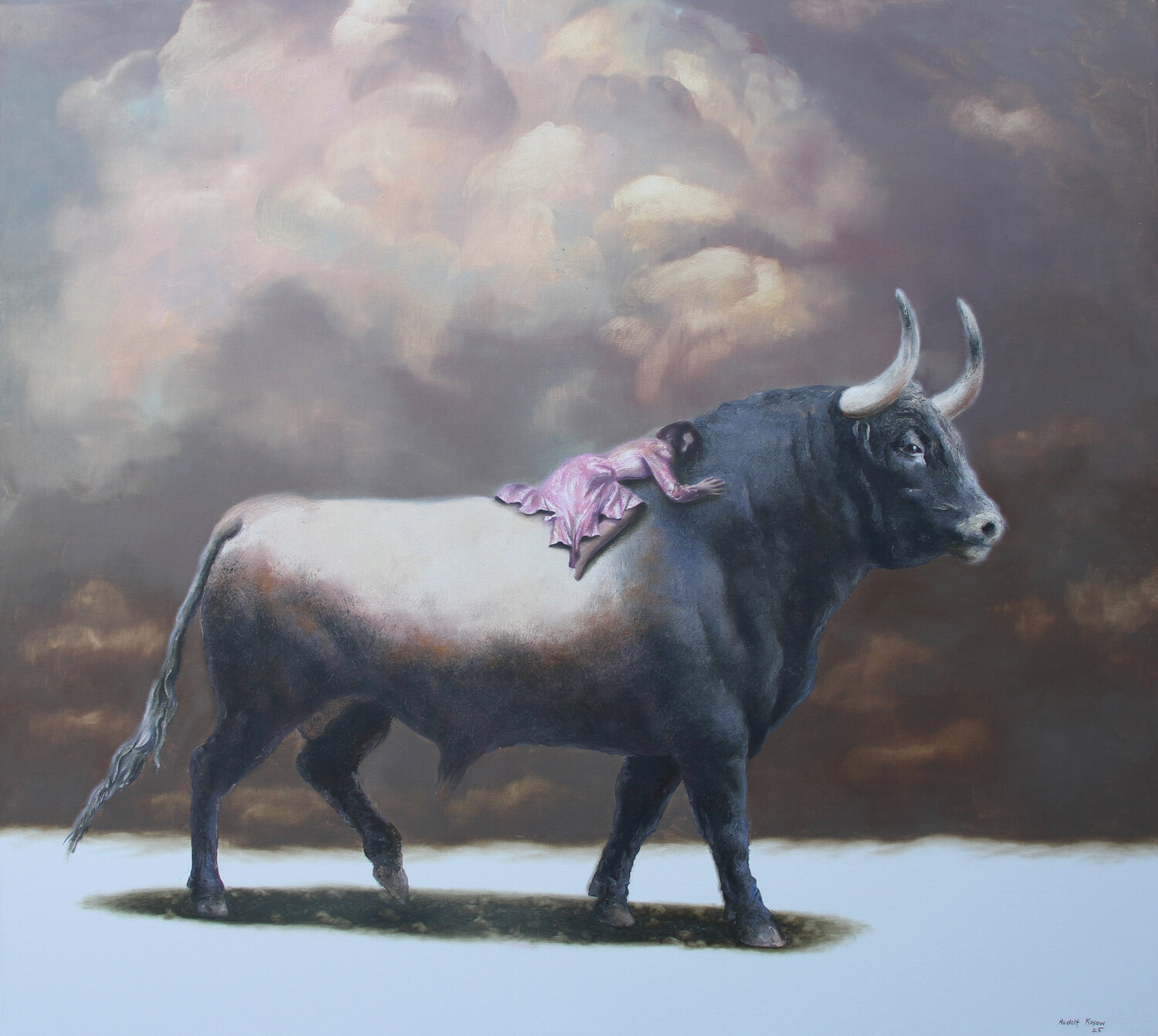 Guardian Rudolf Kosow Original painting for sale