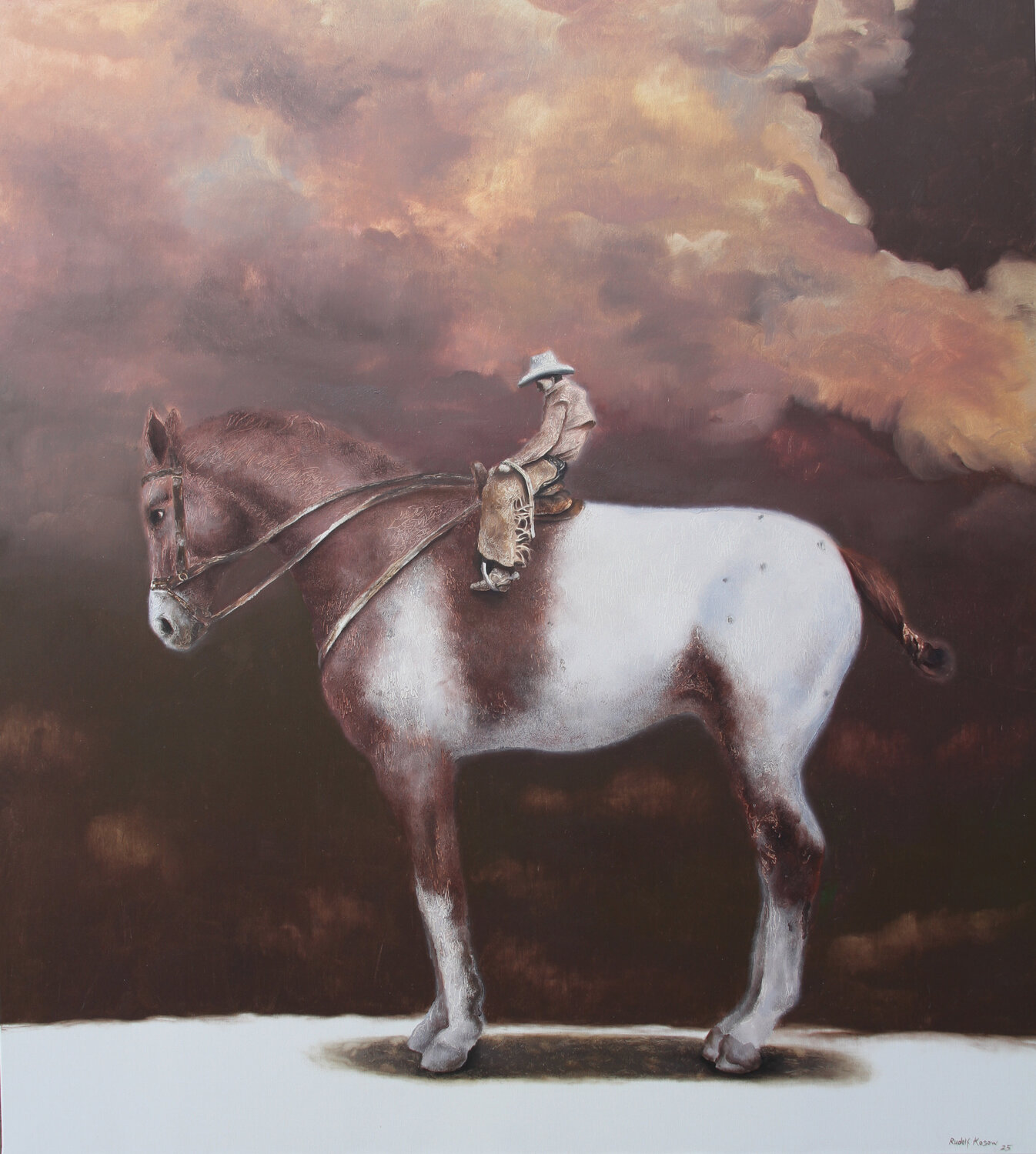 Destiny Rudolf Kosow Original painting for sale