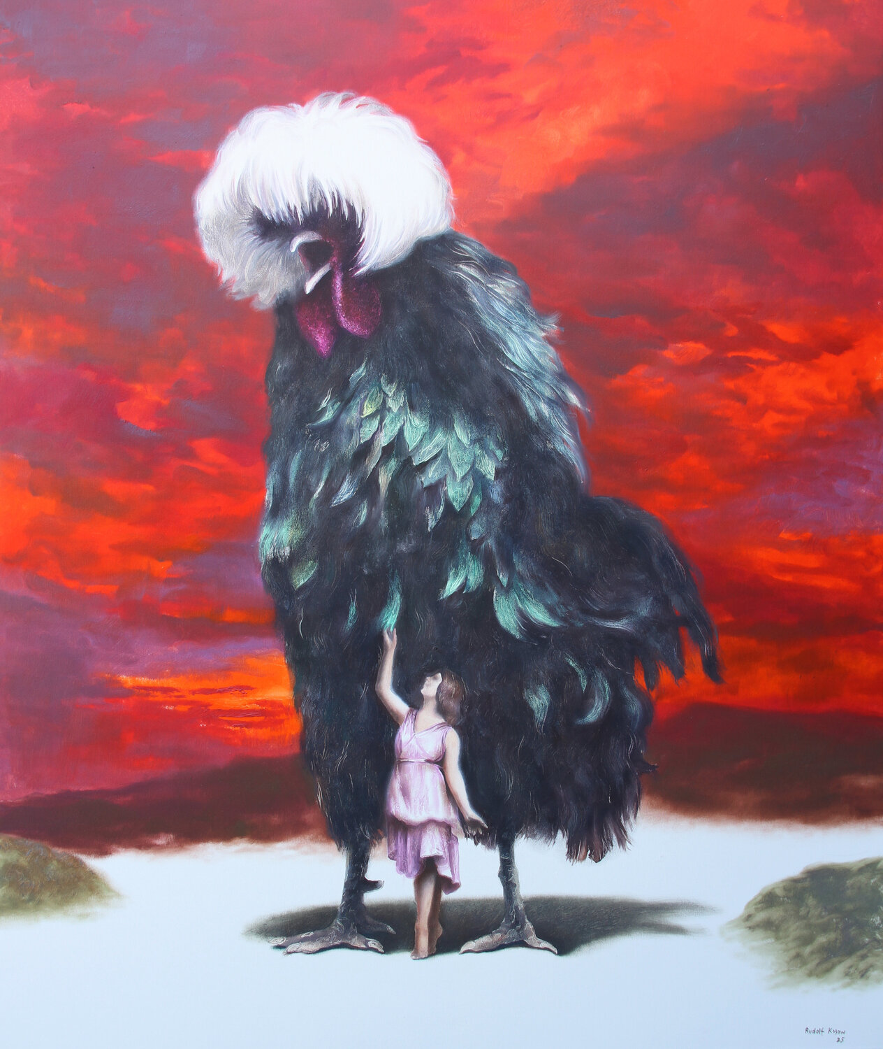 Diva Rudolf Kosow Original painting for sale
