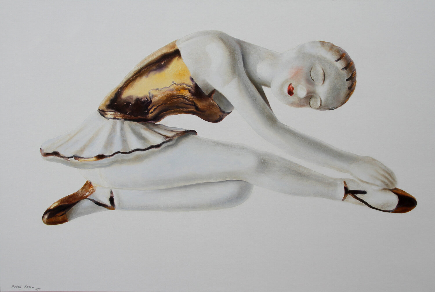 Ballerina Rudolf Kosow Original painting for sale
