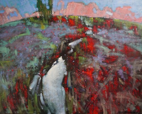 Mirror by Anastasia Kraineva, Painting for Sale on Select