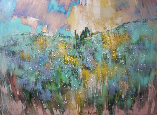 Warm light by Anastasia Kraineva, Painting for Sale on Select