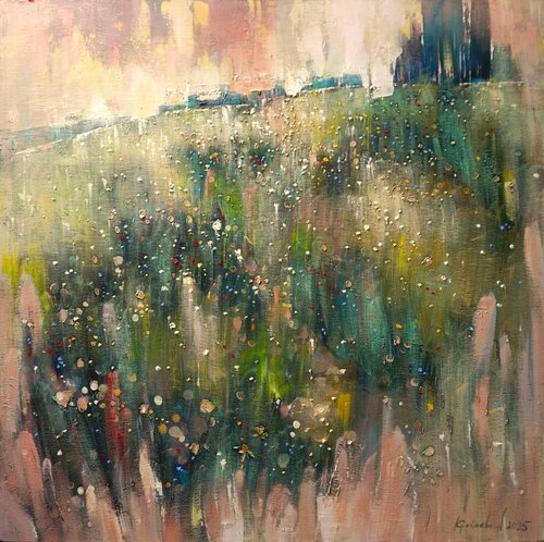 Wild herbs by Anastasia Kraineva, Painting for Sale on Select