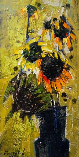 Hot September by Anastasia Kraineva, Painting for Sale on Select