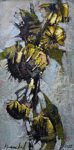 Tired of the Sun by Anastasia Kraineva, Painting for Sale on Select