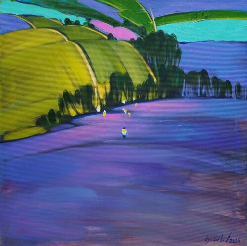 Bukovina Lyana by Anastasia Kraineva, Painting for Sale on Select