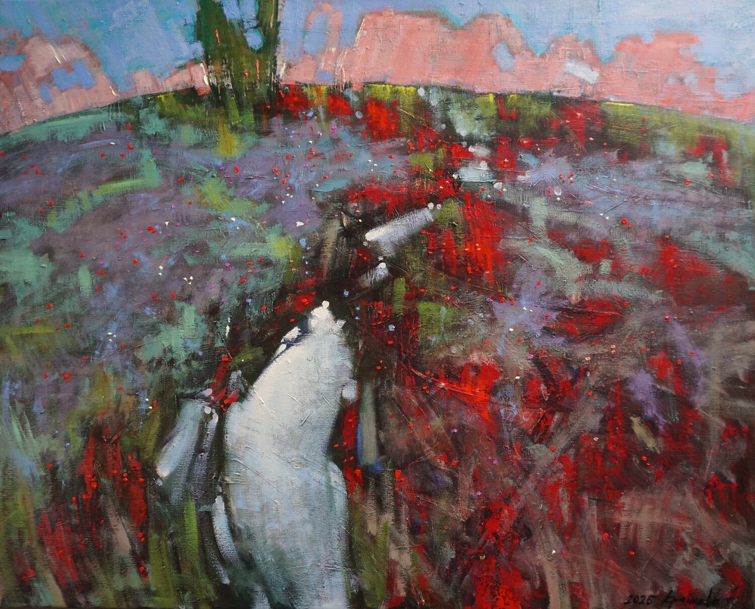 Mirror Anastasia Kraineva Original painting for sale