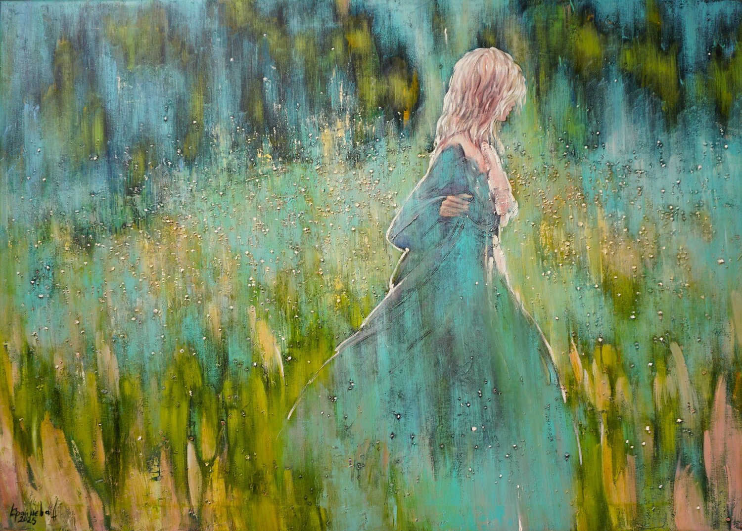 Tiffany Hill Anastasia Kraineva Original painting for sale