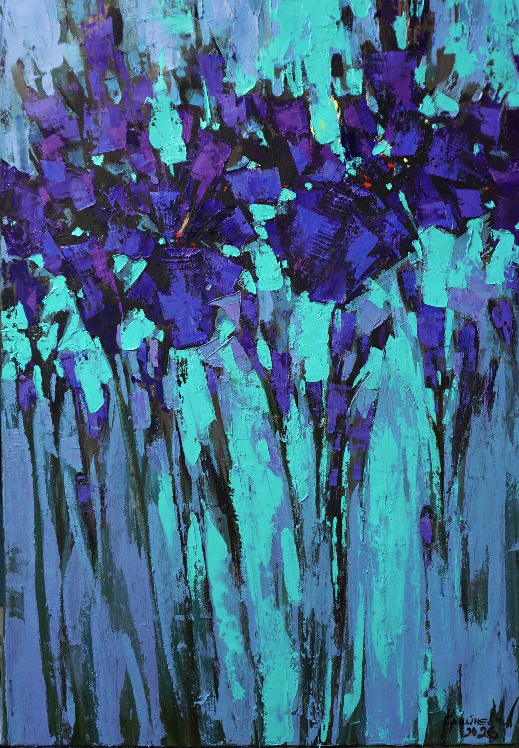 The scent of the night Anastasia Kraineva Original painting for sale
