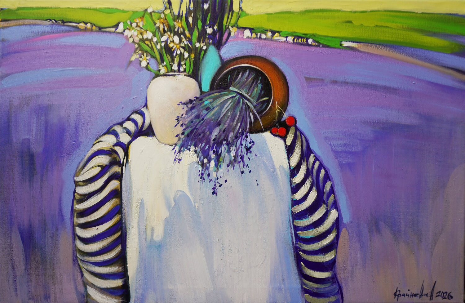 Provence of Bukovina Anastasia Kraineva Original painting for sale