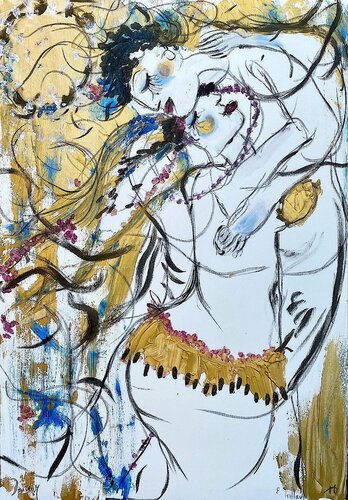 Douceur by Emilie Teillaud, Painting for Sale on Select