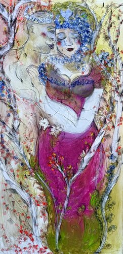 Rêve by Emilie Teillaud, Painting for Sale on Select
