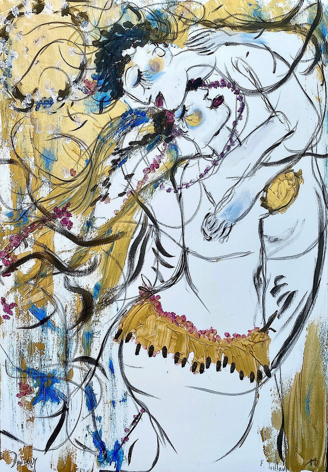 Douceur Emilie Teillaud Original painting for sale