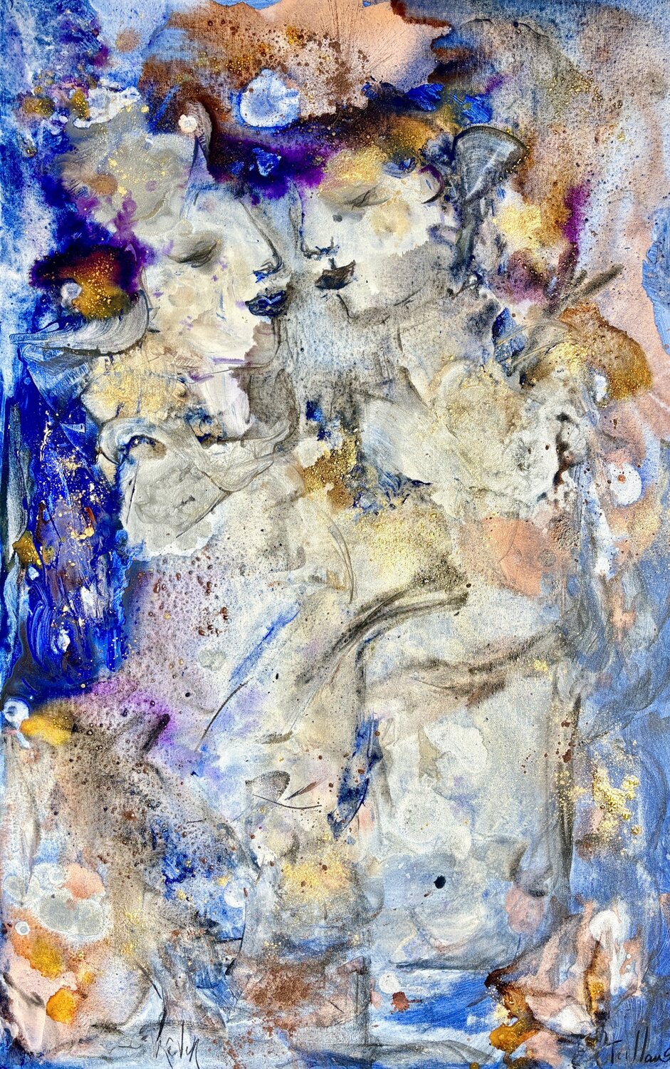 Rêver Emilie Teillaud Original painting for sale