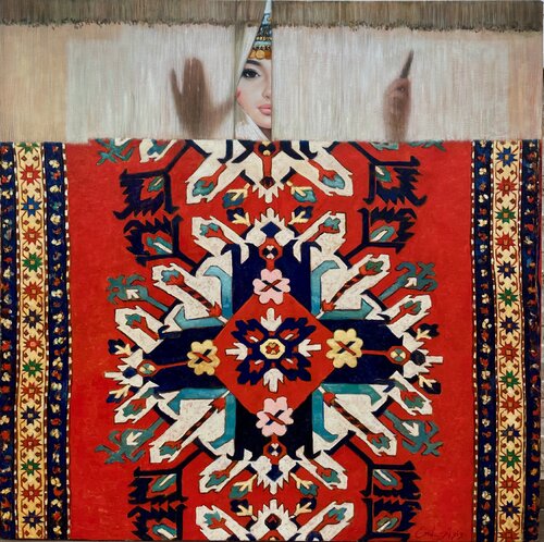 Karabakh Memories by Emil Aziz, Painting for Sale on Select