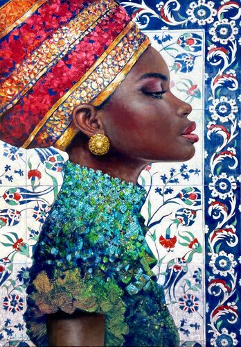 The Princess by Emil Aziz, Painting for Sale on Select