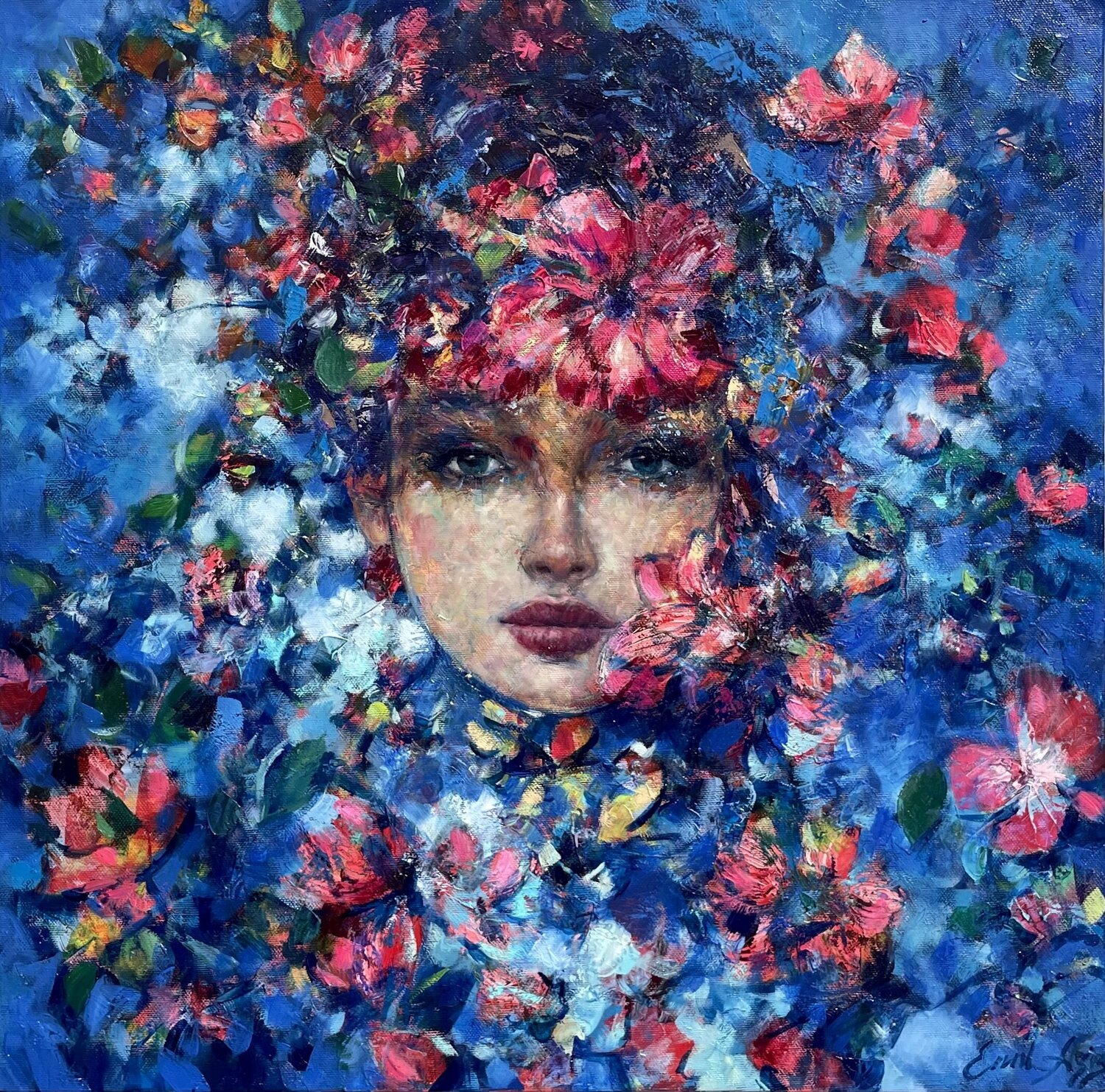 Elixir of Beauty Emil Aziz Original painting for sale