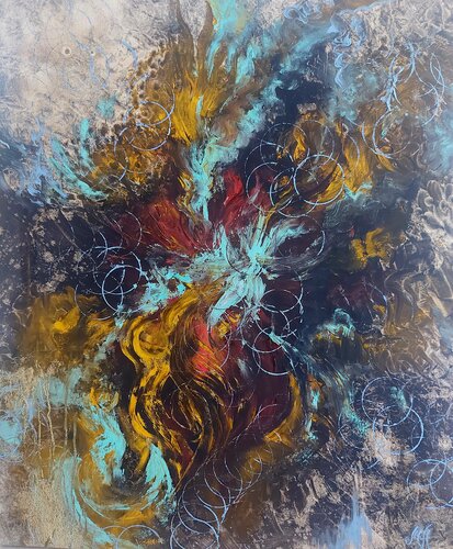Song of the Earth by Margarita Akhmetgaleeva, Painting for Sale on Select