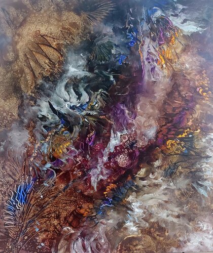 Song of the Earth by Margarita Akhmetgaleeva, Painting for Sale on Select