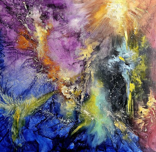 Strength in calmness by Margarita Akhmetgaleeva, Painting for Sale on Select