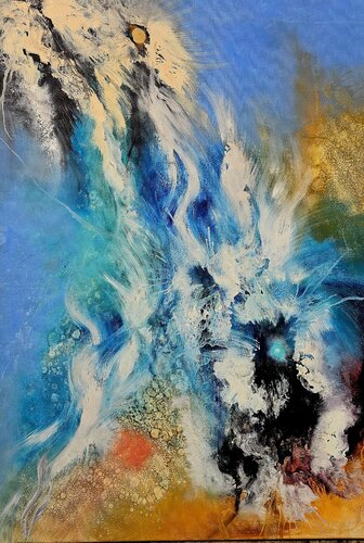 Milky Way by Margarita Akhmetgaleeva, Painting for Sale on Select