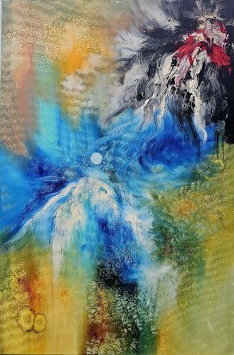 Milky Way by Margarita Akhmetgaleeva, Painting for Sale on Select