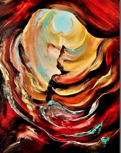 The Path to Light by Margarita Akhmetgaleeva, Painting for Sale on Select