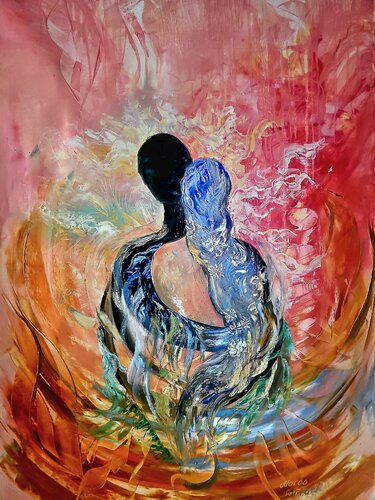 Soulmates  Views  0  Favorites by Margarita Akhmetgaleeva, Painting for Sale on Select