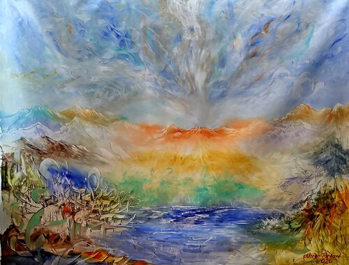 Pure Flow von Margarita Akhmetgaleeva, Malerei kaufen auf Select