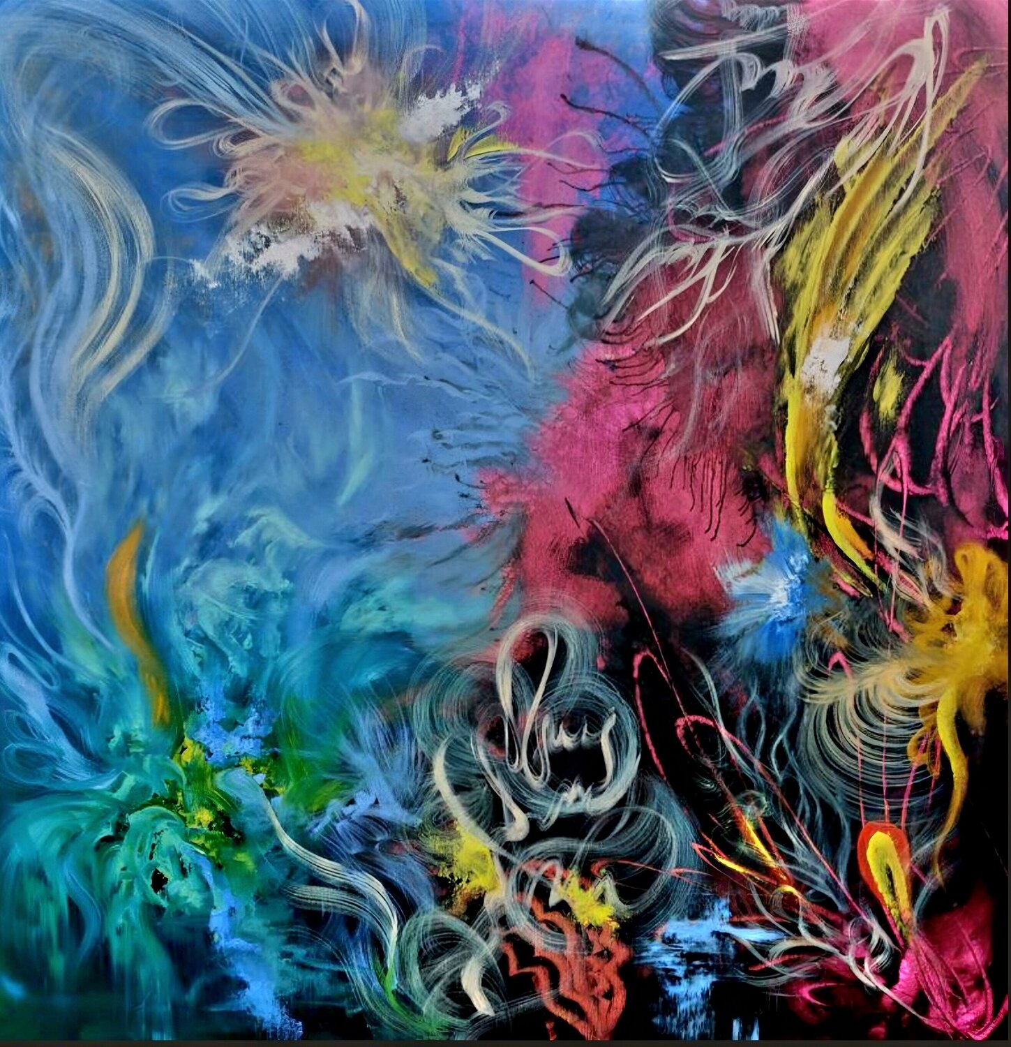 The Vortex of Creation Margarita Akhmetgaleeva Original painting for sale