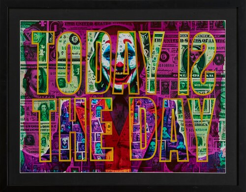 TODAY IS THE DAY by Xavi Castel, Painting for Sale on Select