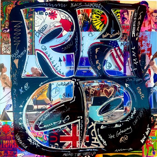 RHCP by Xavi Castel, Painting for Sale on Select