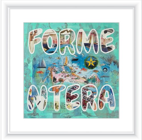 Formentera Ses Illetes by Xavi Castel, Drawing for Sale on Select