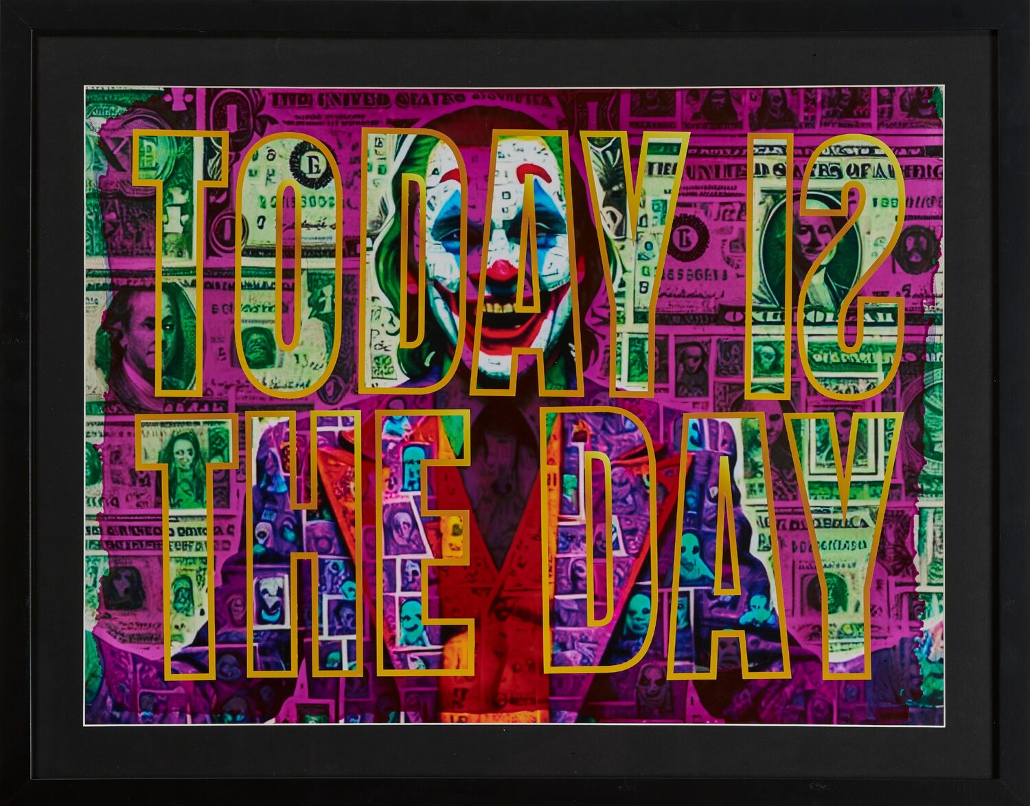 TODAY IS THE DAY Xavi Castel Original painting for sale