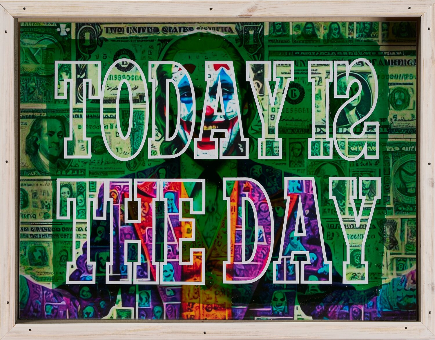 TODAY IS THE DAY II Xavi Castel Original painting for sale