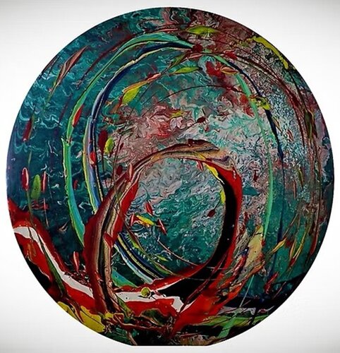 "THE FINAL PLANET" by Marco Skura, Painting for Sale on Select