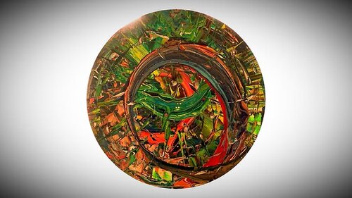 "THE HOME OF CHARYBDIS" by Marco Skura, Painting for Sale on Select