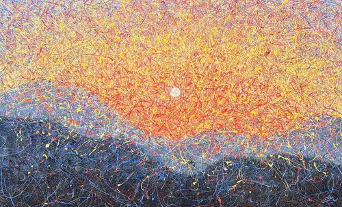 Before the World Breathes by Nadiia Antoniuk, Painting for Sale on Select