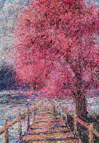 A Better Place of Dreams by Nadiia Antoniuk, Painting for Sale on Select