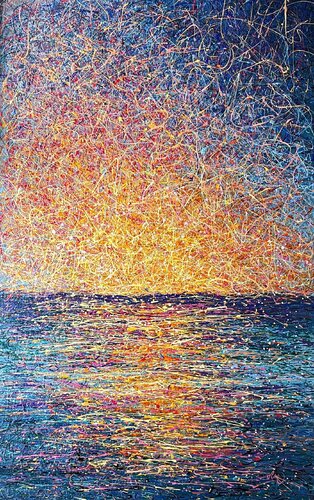 Present morning moment by Nadiia Antoniuk, Painting for Sale on Select