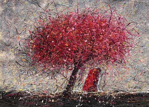 Dancing Dreams by Nadiia Antoniuk, Painting for Sale on Select