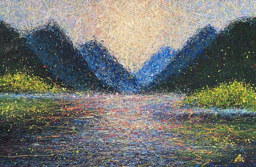 A Second Before the Warmth by Nadiia Antoniuk, Painting for Sale on Select